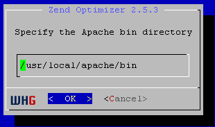 zend optimizer install step 7