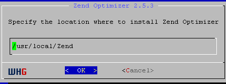 zend optimizer install step 3