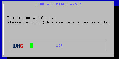zend optimizer install step 10